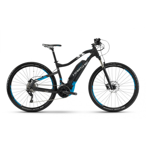 Купити Велосипед  Haibike SDURO HardNine 5.0 500Wh 29", рама L, чорно-синьо-білий, 2018 у Києві - фото №1